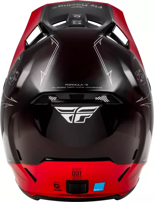 73-4447S Formula S Carbon Legacy Helmet Red Carbon/Black Sm
