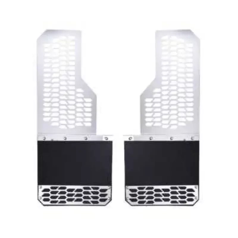 78075 Putco Mud Skins; Polished Ss Fits Chevrol