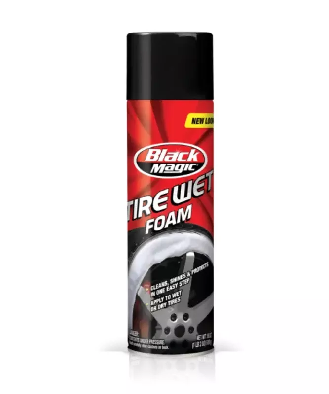 800002220 Rain X Black Magic Tire Wet Foam 18Oz