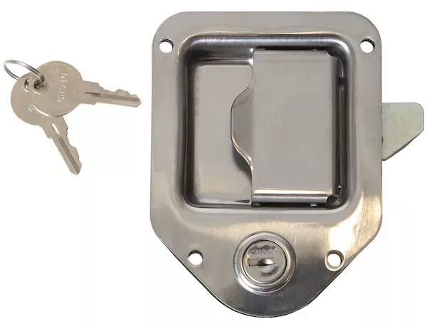 8000SSL - Mini Stainless Steel Tear-Drop Locking Paddle Latch