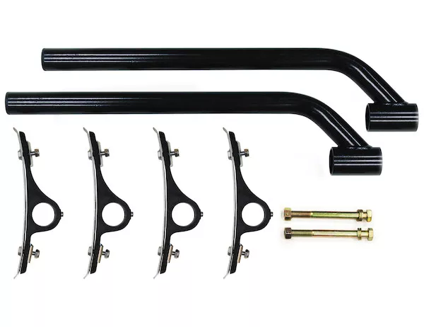 8591000 - Black Powder Coated Poly Fender Mounting Kit - One per fender required