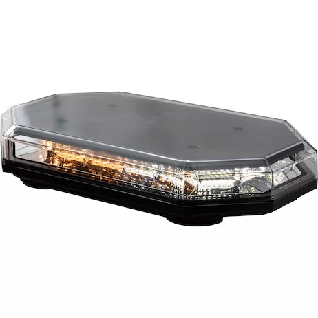8891062 - 15 Inch Octagonal LED Mini Light Bar - Amber/Clear