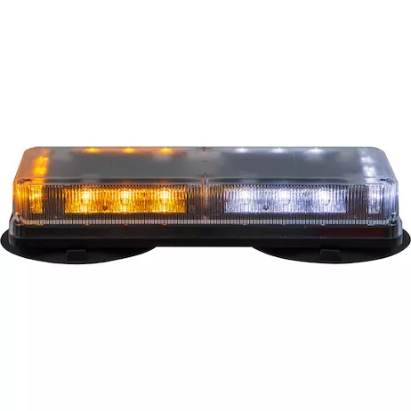 8891092 - Rectangular 18 LED Mini Light Bar - Amber/Clear
