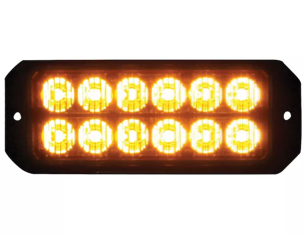 8891700 - Amber Dual Row 5 Inch LED Strobe Light