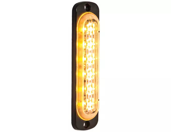 8891910 - Thin 4.5 Inch Amber Vertical LED Strobe Light