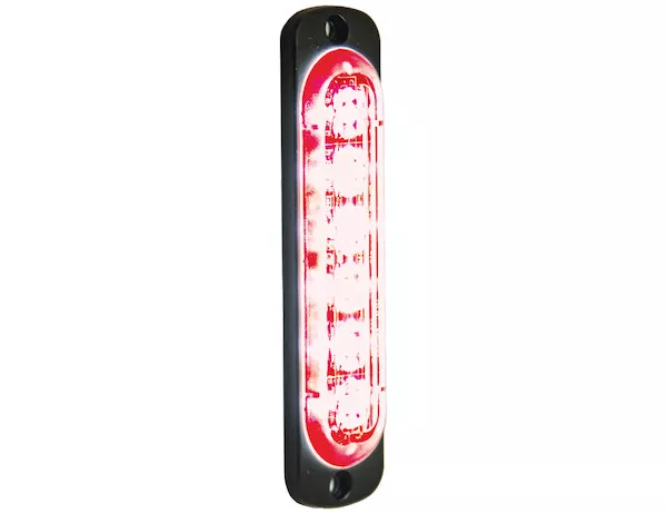 8891913 - Thin 4.5 Inch Red Vertical LED Strobe Light