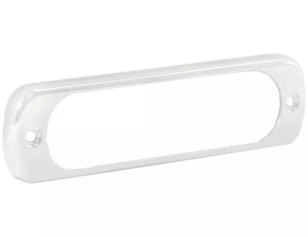 8891921 - White Bezel for 4.4 Inch Thin Mount LED Strobe Light