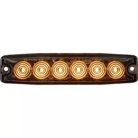 8892200 - Ultra Thin 5 Inch Amber LED Strobe Light
