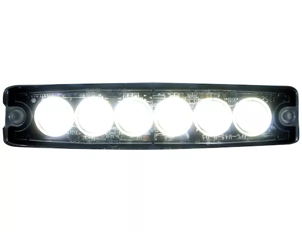8892201 - Ultra Thin 5 Inch Clear LED Strobe Light