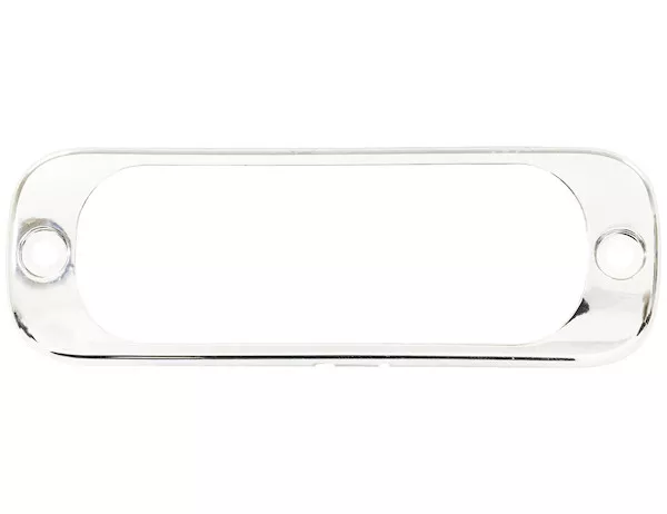 8892321 - White Bezel For 3.375 Inch Thin Mount Horizontal Strobe Light