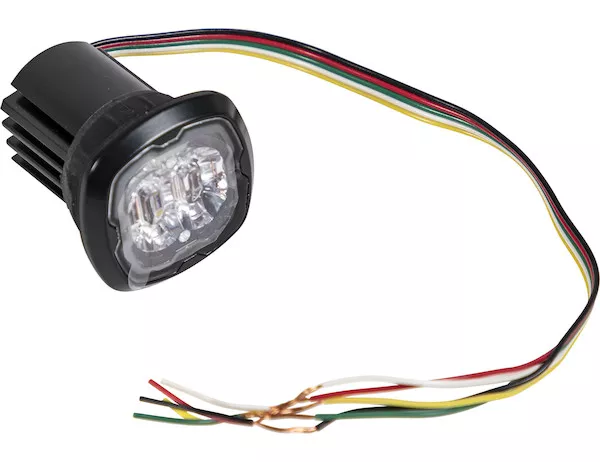 8892411 - 1.5 in. Flush/Surface Mount Clear LED Strobe Light