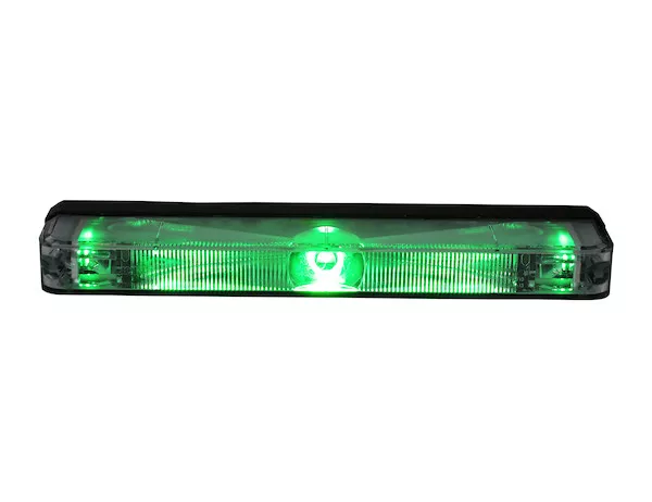 8892709 - Narrow Profile 5 Inch Green LED Strobe Light