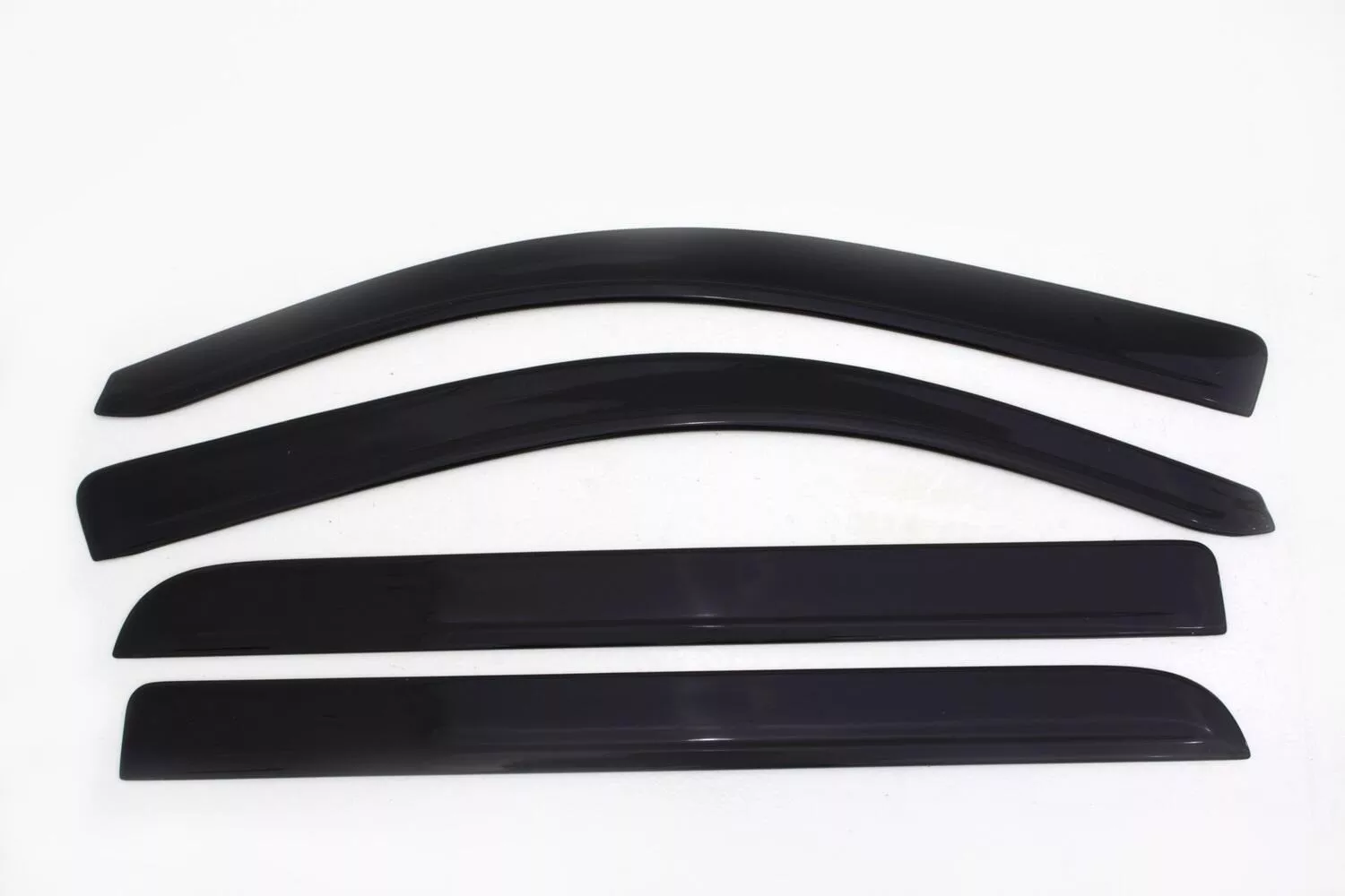 894033 - Ventvisor Deflector; Smoke; Low Profile; Outside Mount; 4 pc. - 2019-2026 Chevrolet Silverado 4500 HD and more