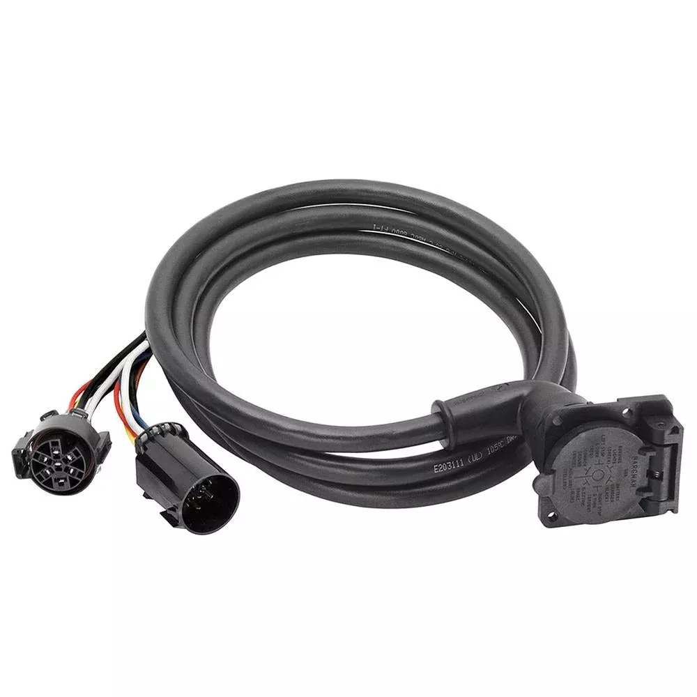 90-Deg Fifth Wheel Adapter Harness 7'