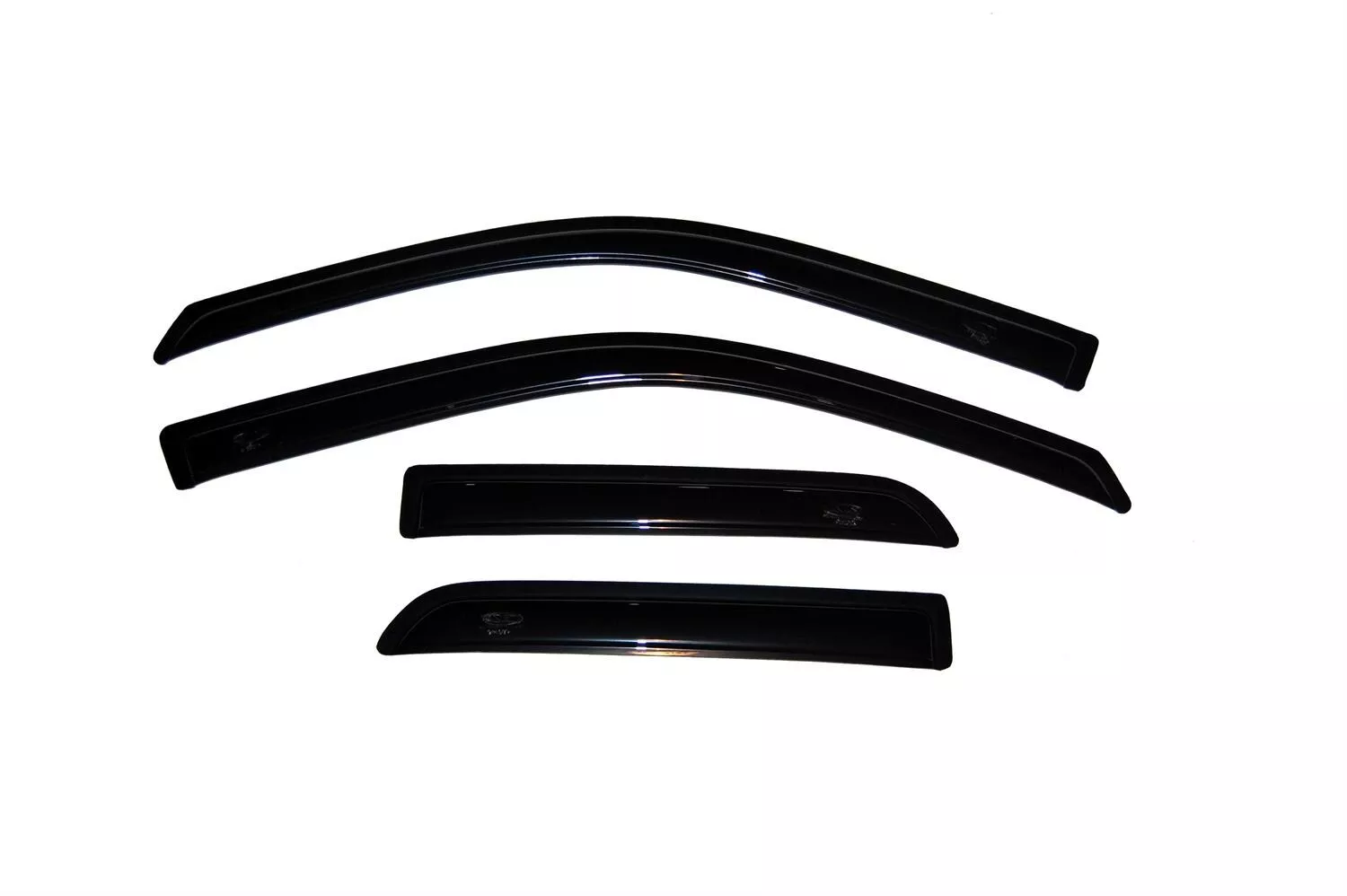 94101 - Ventvisor Deflector; Smoke; Outside Mount; 4 pc. - 2019-2023 Ram 1500 Classic, 2011-2018 Ram 1500 and more