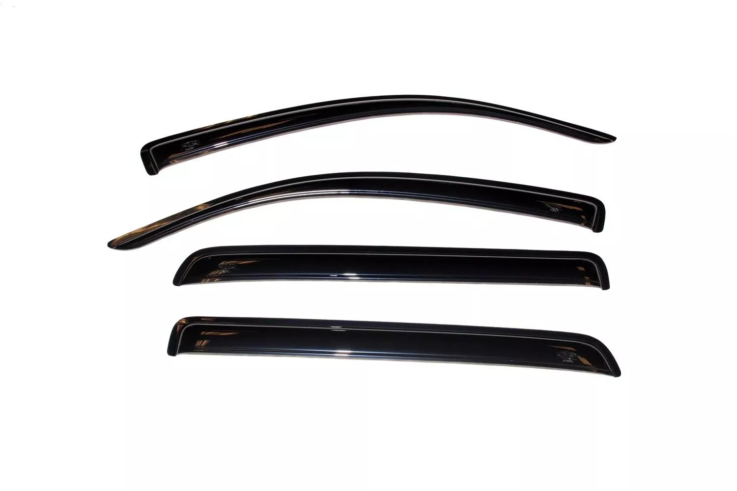 94309 - Ventvisor Deflector; Smoke; Outside Mount; 4 pc. - 2007-2021 Toyota Tundra