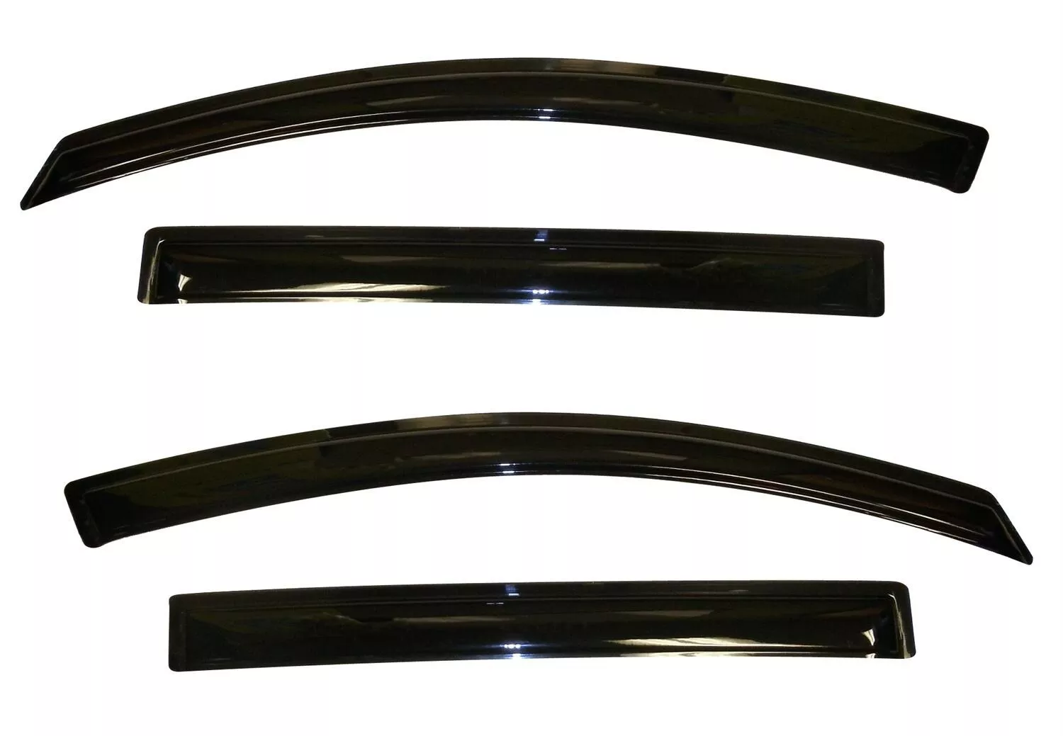 94652 - Ventvisor Deflector; Smoke; Outside Mount; 4 pc. - 2011-2016 Kia Sportage