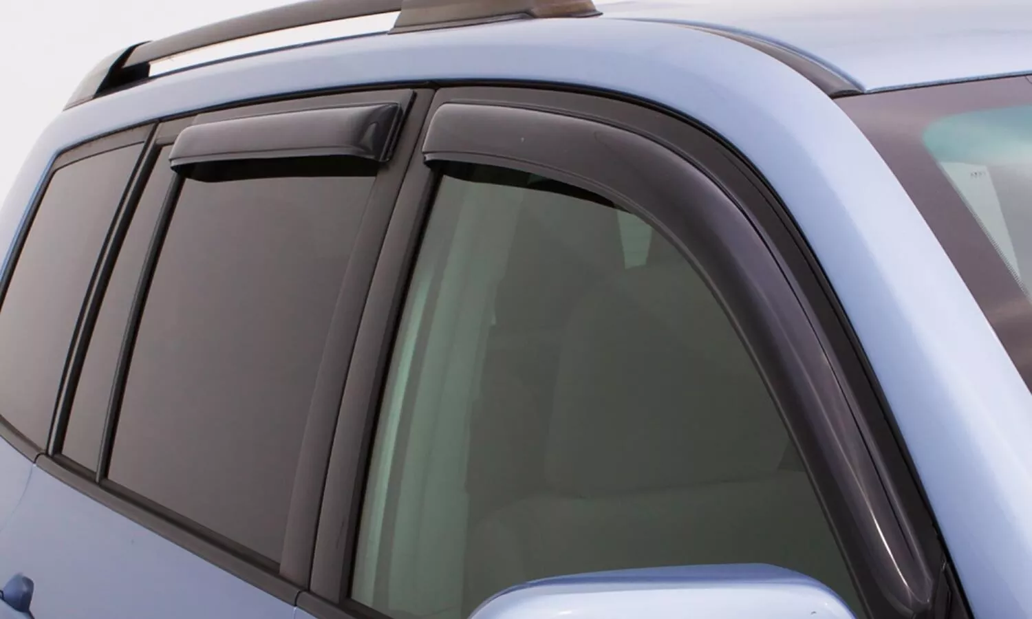 94823 - Ventvisor Deflector; Smoke; Outside Mount; 4 pc. - 2021-2026 Chevrolet Trailblazer