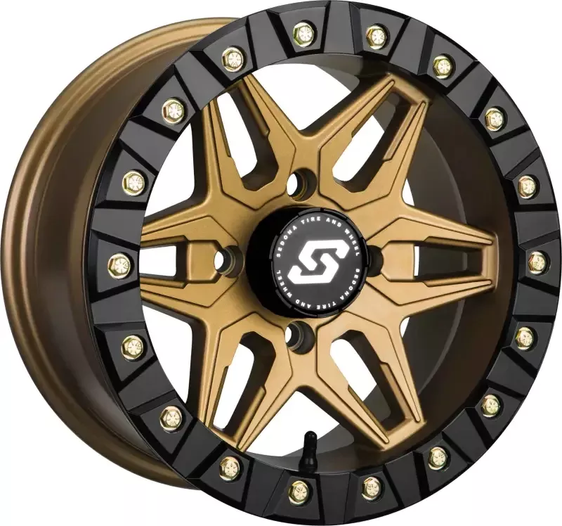 A72BZ-47011-52S Sedona Split 6 Bdlk Wheel 14X7 4/110 5+2 (+10Mm) Bronze