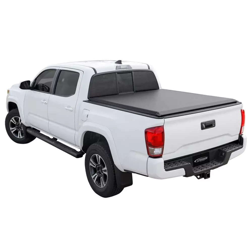 ACCESS Covers 35239 Literider Roll-Up Black Tonneau Cover Fits 2007-18 Toyota Tundra