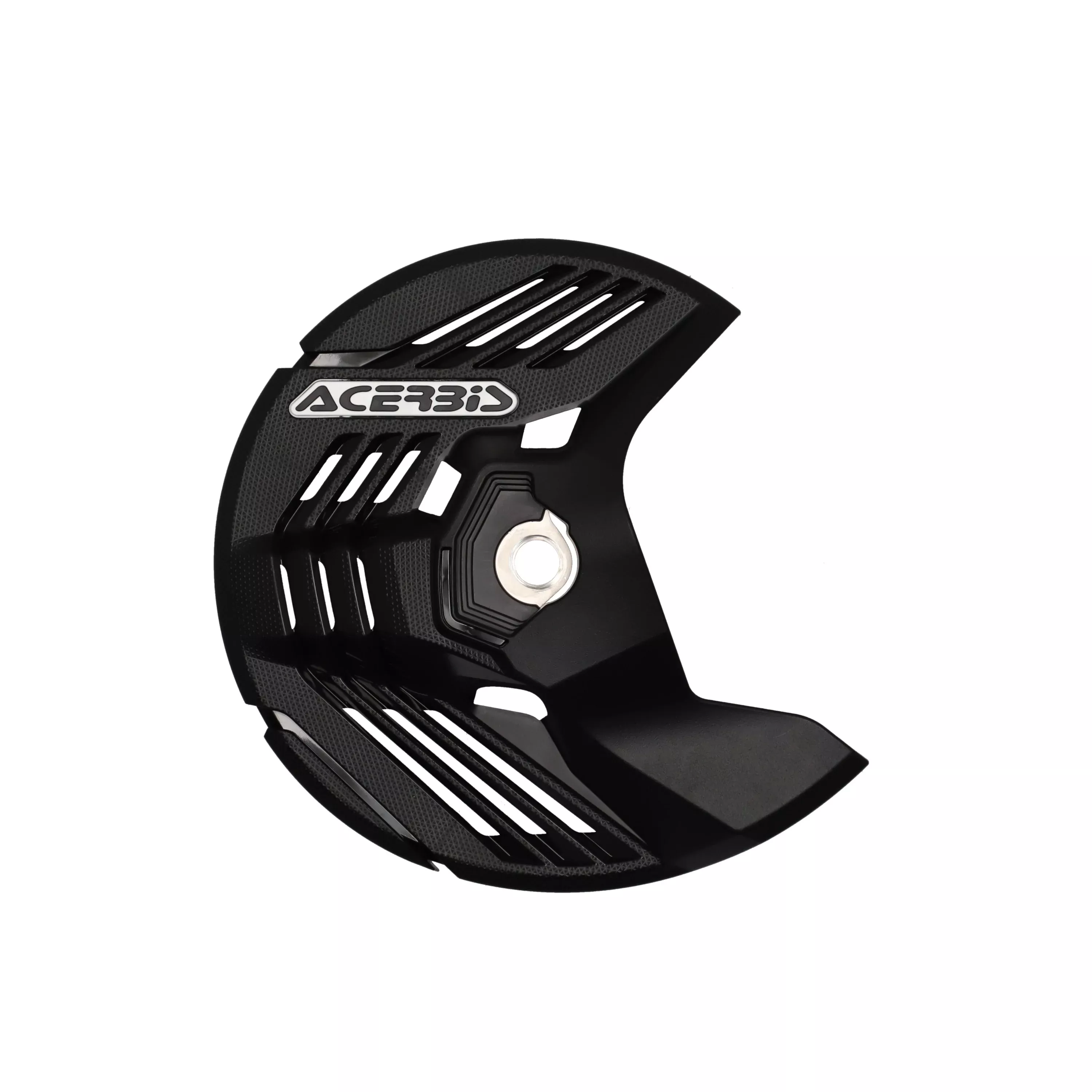 ACERBIS LINEAR FRONT DISC COVER HON/KAW/SHER/YAM BLK - 29850-50001
