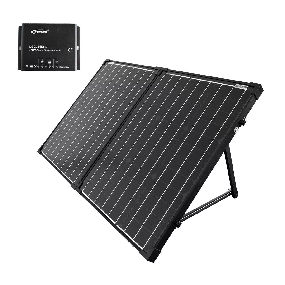 ACOPOWER 100W Foldable Solar Panel Kit wit Charge Controller
