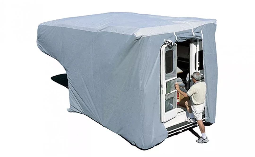 Adco 12264 Slide In Truck Bed Camper Cover - 17 ft 9 in