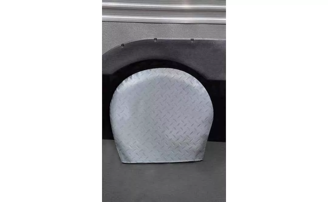 Adco 3723 Double Tire Cover – Silver, 27–29 in