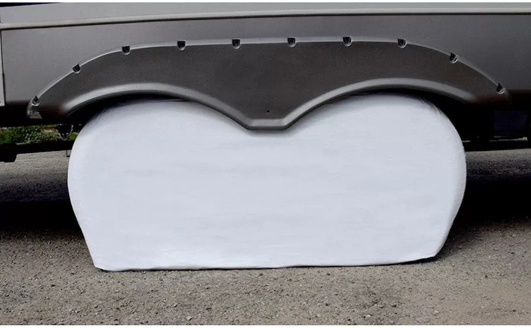 Adco 3922 Tire Cover - Polar White