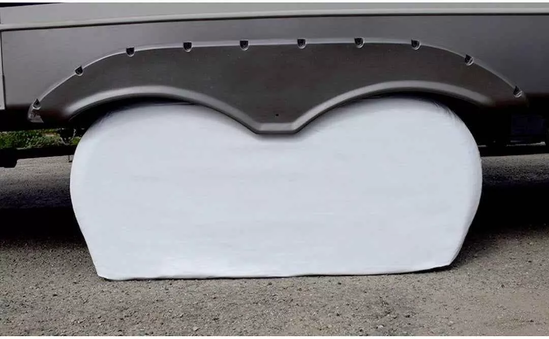Adco 3983 Tire Cover - Polar White