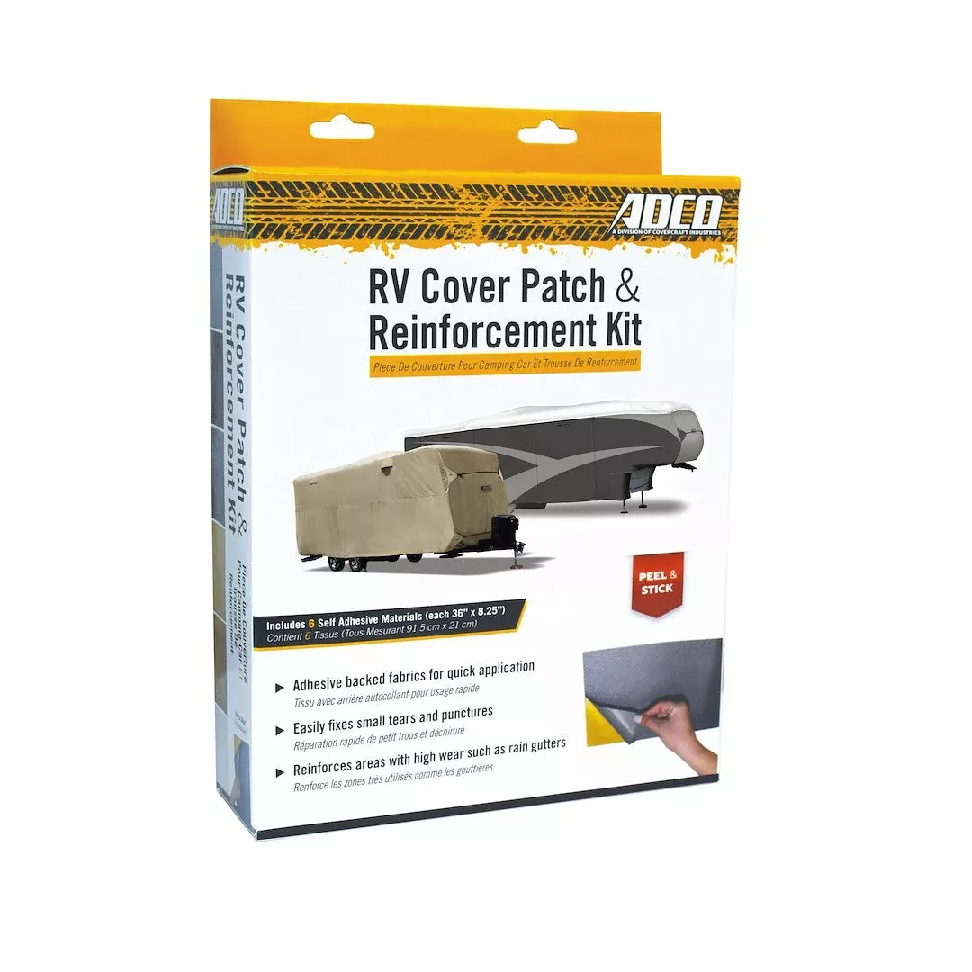 Adco 9024 Adhesive RV Cover Repair Kit - 36 x 8.25 in