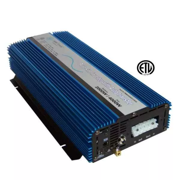 Aims Power 1004198 2000W Power Inverter - 12V DC to 120V AC