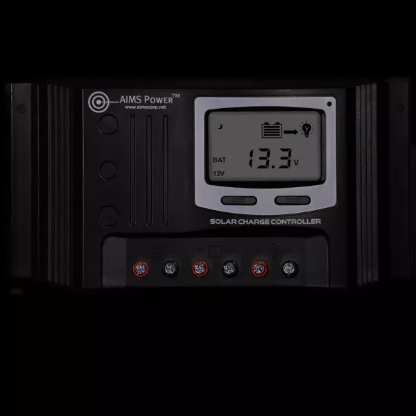 Aims Power 1008806 30A Solar Charge Controller - 12/24V