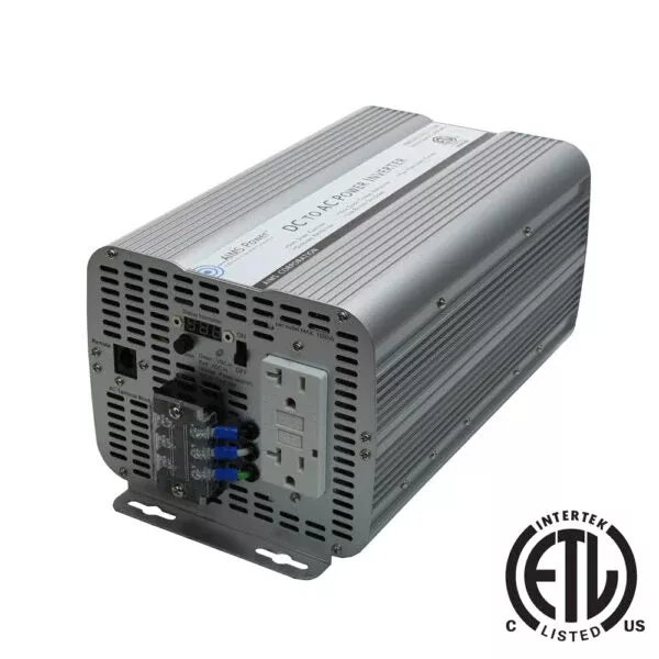 Aims Power 2000W Power Inverter - 12V DC to 120V AC – 1003016