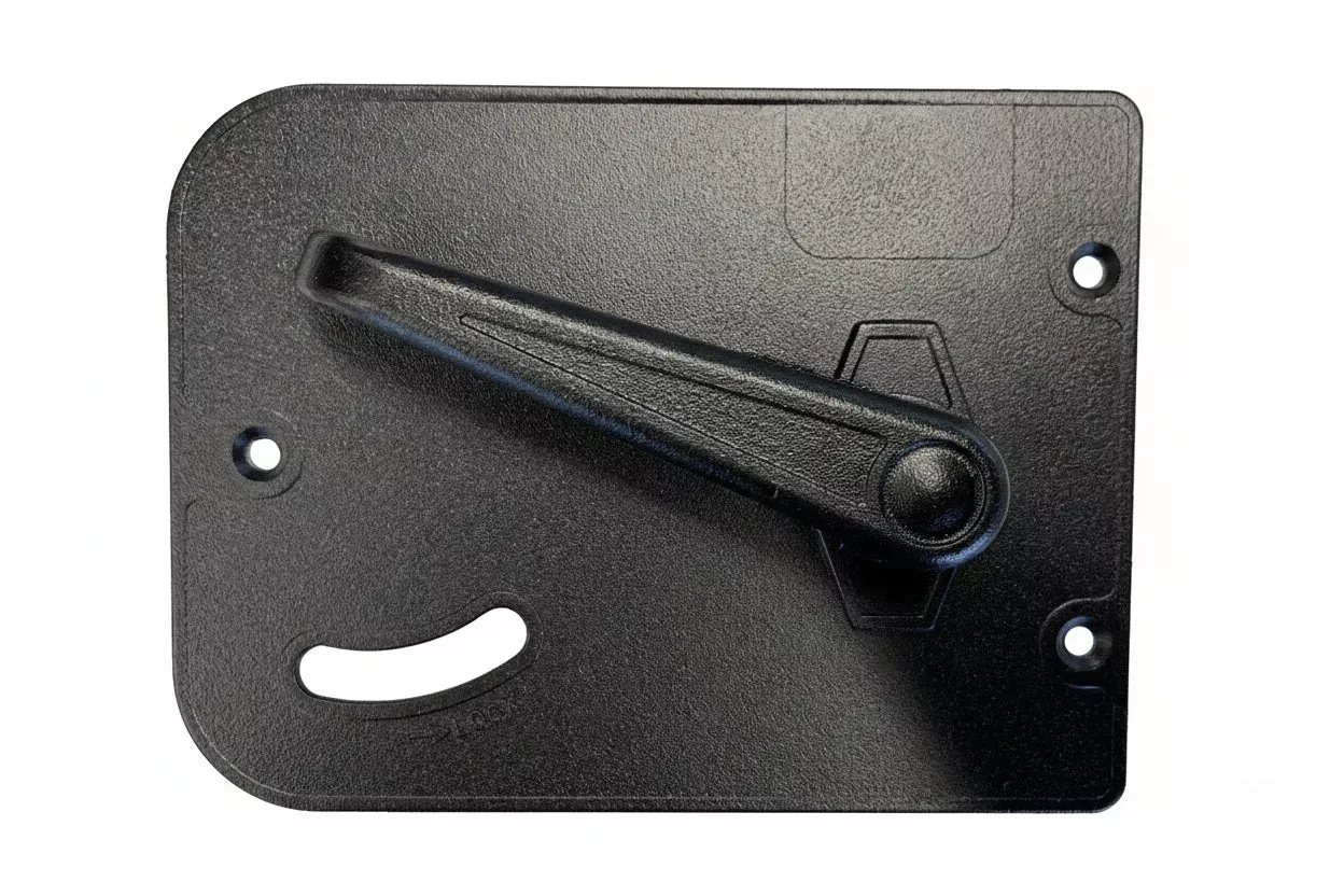 Airstream Black Inside Plate for Main Door Lock/Handle, Right Hand – 381547-11