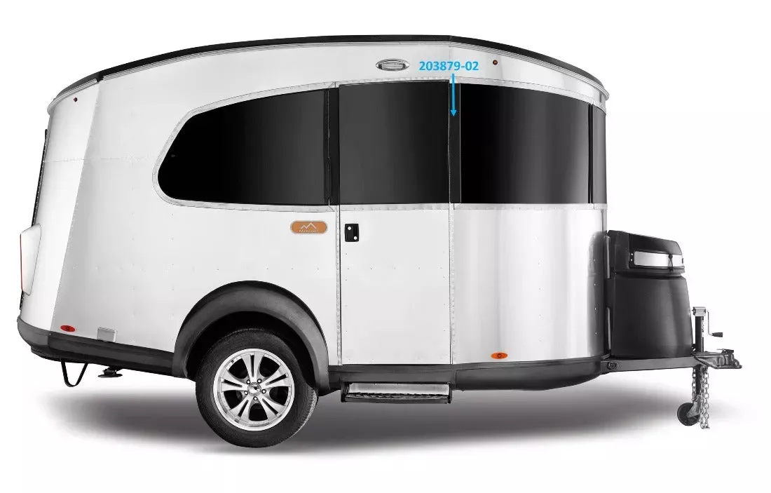 Airstream Curbside Front Pillar Cover for Basecamp 16 – 203879-02