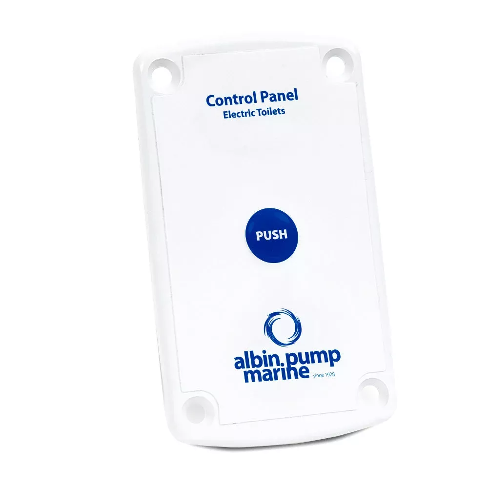 Albin Pump Marine Control Panel Standard Electric Toilet