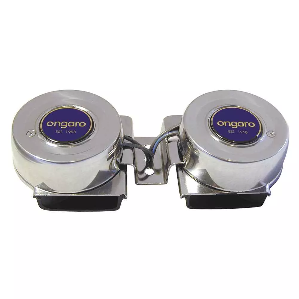 All-Stainless Mini Compact Twin Horn - 12V