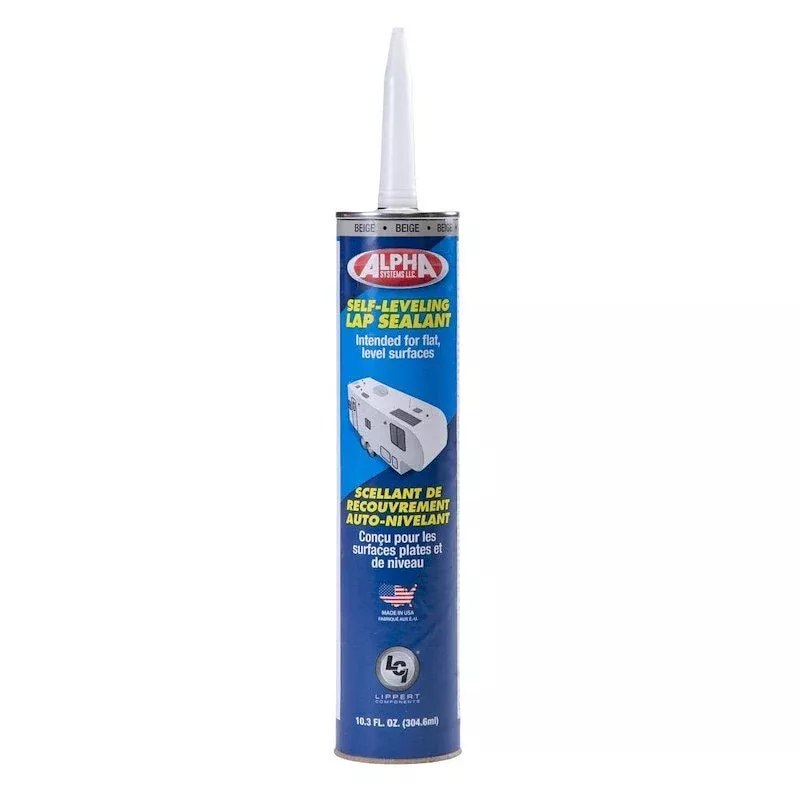Alpha Systems 862148 - 1021 Tan Low VOC Self Leveling Sealant Tube