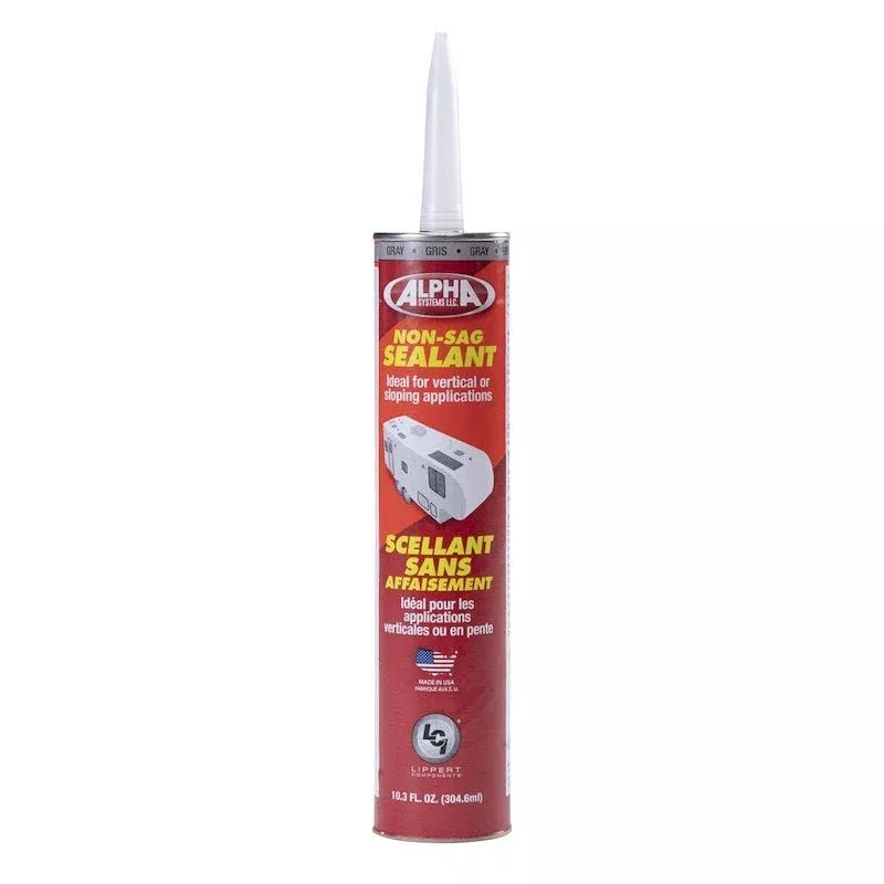 Alpha Systems 862159 - Non-Sag Sealant 1010 - Low VOC - Grey - 10.3 oz