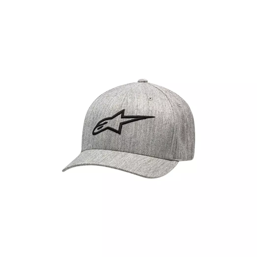 ALPINESTARS AGELESS CURVE HAT GREY HEATHER/BLACK LG/XL - 482-60932L