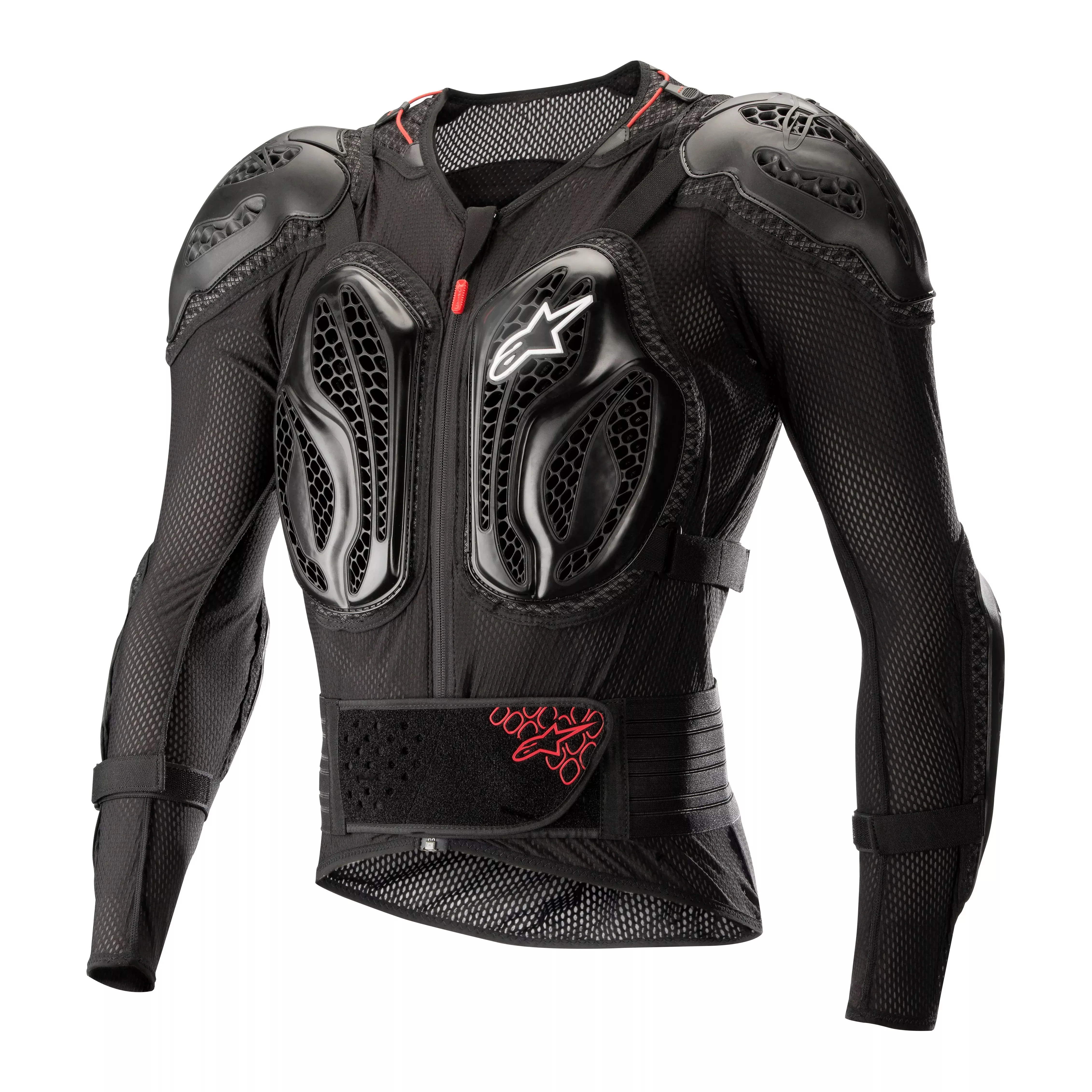 ALPINESTARS BIONIC ACTION JACKET BLACK/RED 2X - 482-61012X