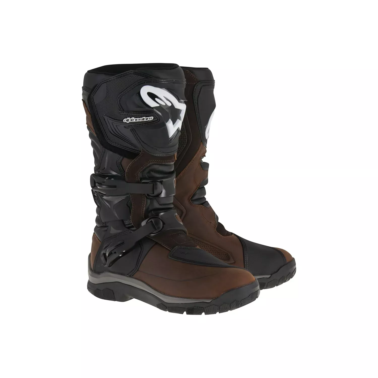 ALPINESTARS COROZAL ADVENTURE DRYSTAR BOOTS BRN OILED LEATHER SZ 12 - 482-47012