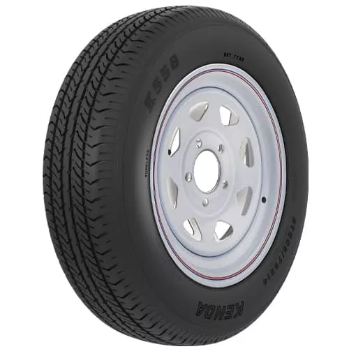 Americana 32153 Trailer Tire & Wheel - ST-205-75-14 / 14x6