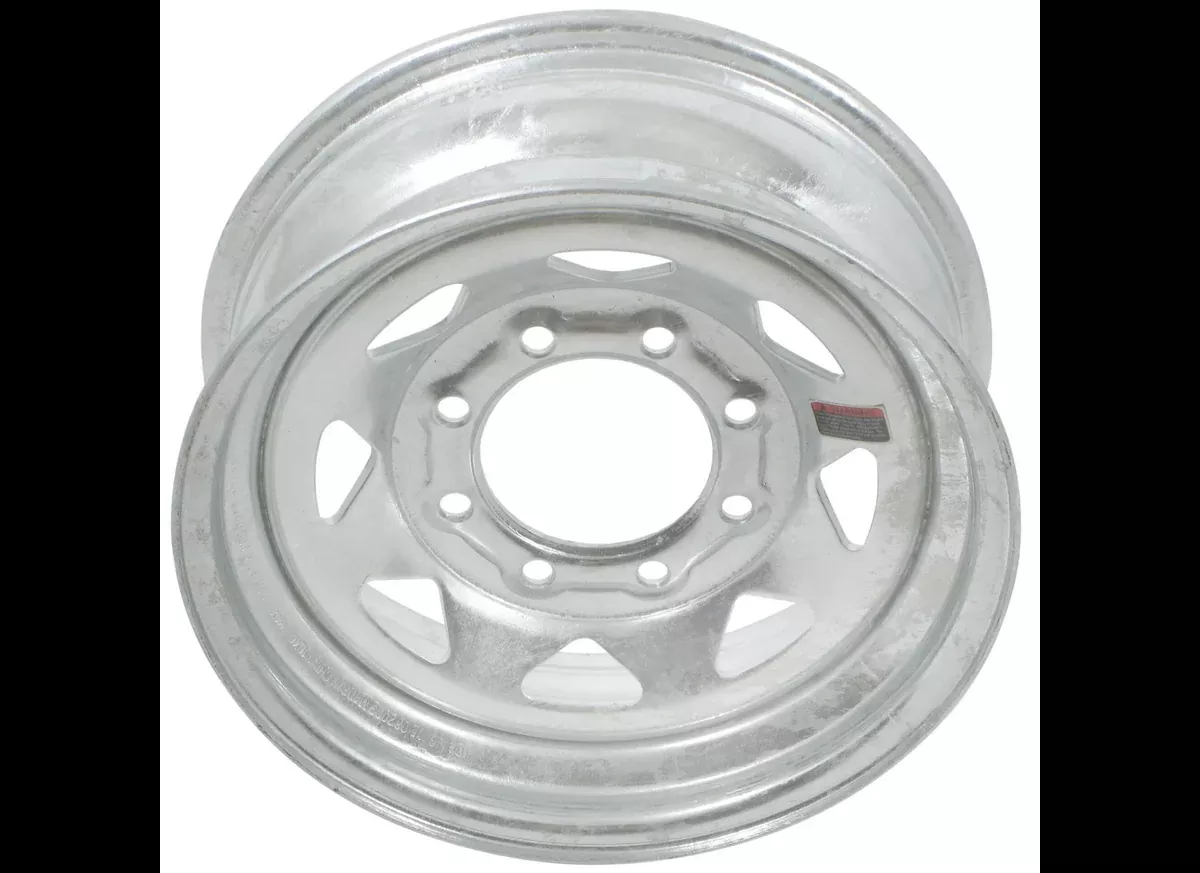 Americana Tire and Wheel 20781 16X6 Trailer Wheel Spoke Galvanized - 8 x 6.50 Inch Bolt Pattern