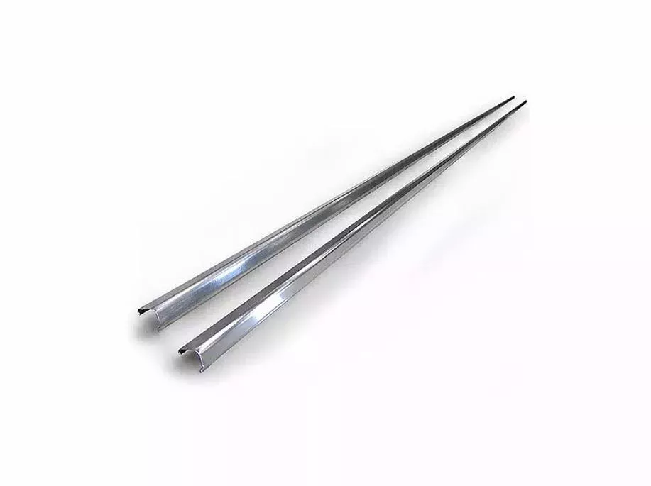 AMP Research 75149-01A PowerStep Stainless Running Board Trim - 79 in