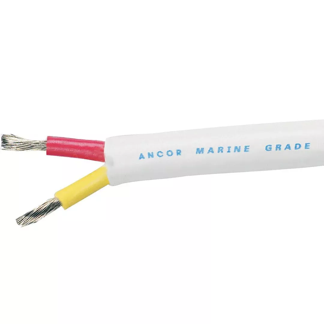 Ancor 126510 Marine Duplex Cable – 14/2 Gauge, 100 ft