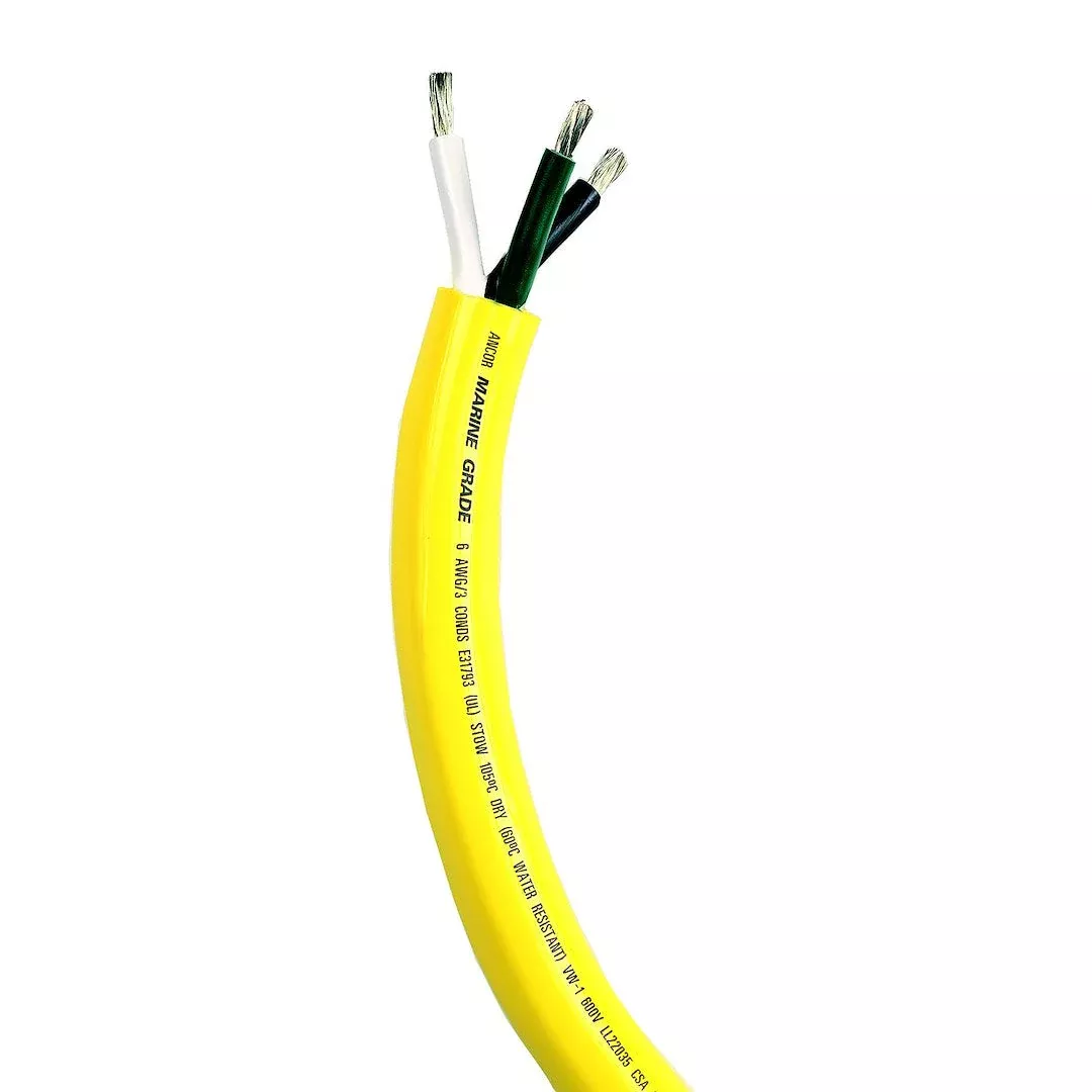 Ancor 153710 Marine Triplex Cable – 10/3 Gauge, 100 ft