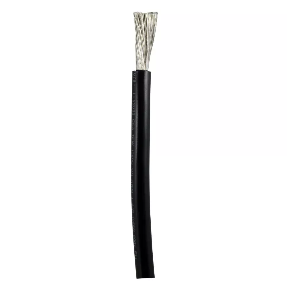 Ancor Black 6 AWG Battery Cable – Sold By The Foot