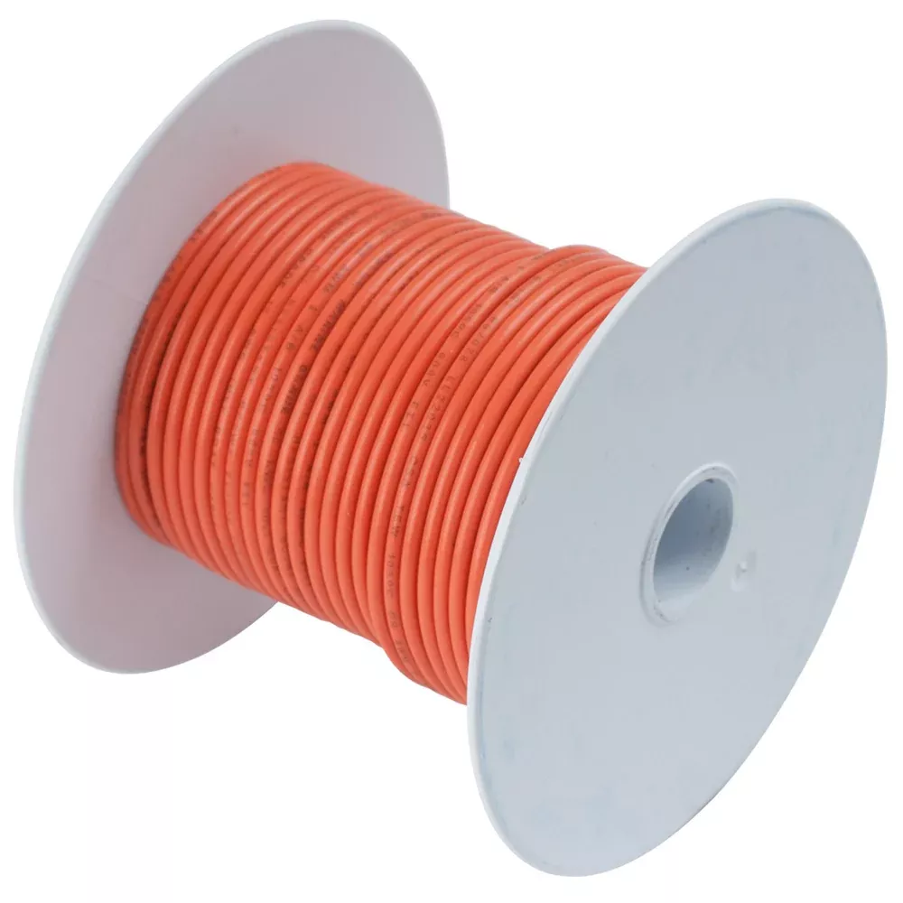 Ancor Orange 18 AWG Tinned Copper Wire – 250′ 100525